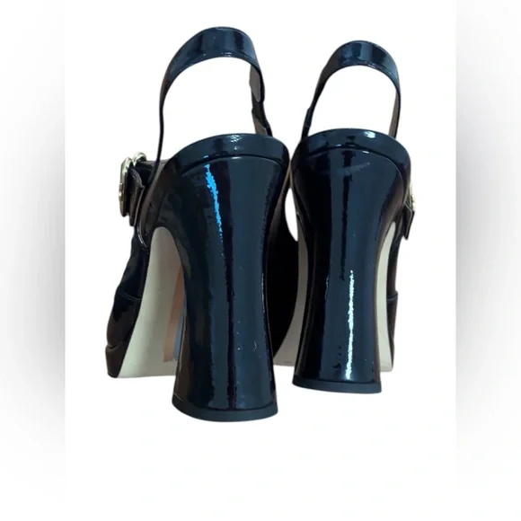 Sam Edelman jildie Mary Jane slingback platform pumps - Picture 6 of 8